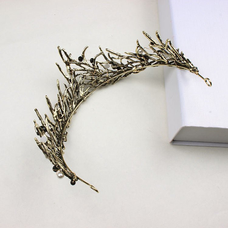 Nkosi's Edge: The Vintage Statement Crown - KINTSUGI