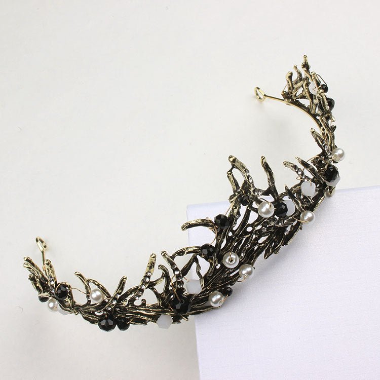 Nkosi's Edge: The Vintage Statement Crown - KINTSUGI