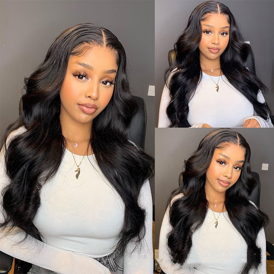 Luxury Body Wave 4x4 Closure Real Human Hair Wig - KINTSUGI