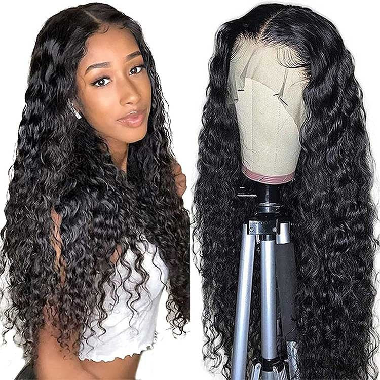 Burmese Deep Wave T - Part Lace Wig - KINTSUGI