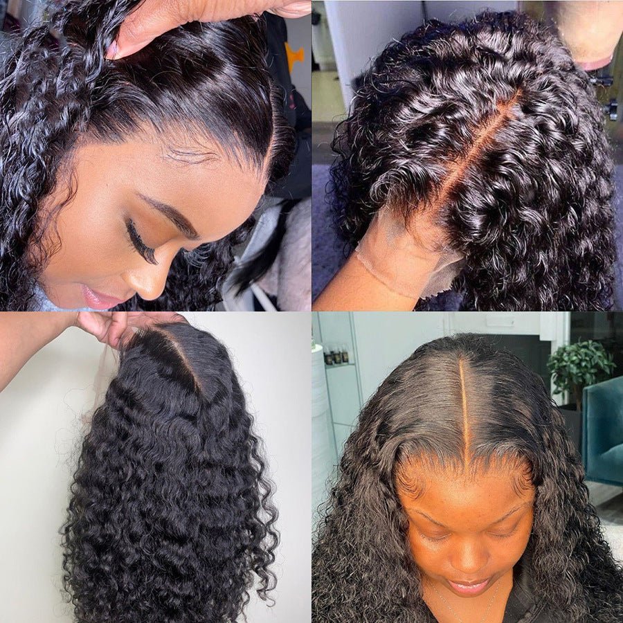 Burmese Deep Wave T - Part Lace Wig - KINTSUGI
