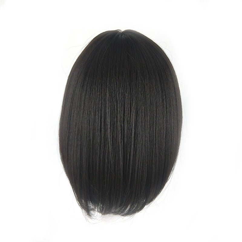 Sleek & Realistic High - Temperature Synthetic Straight Bob Wig - KINTSUGI