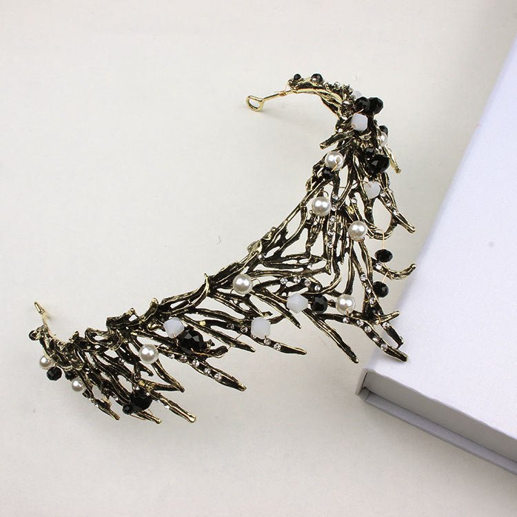 Nkosi's Edge: The Vintage Statement Crown - KINTSUGI