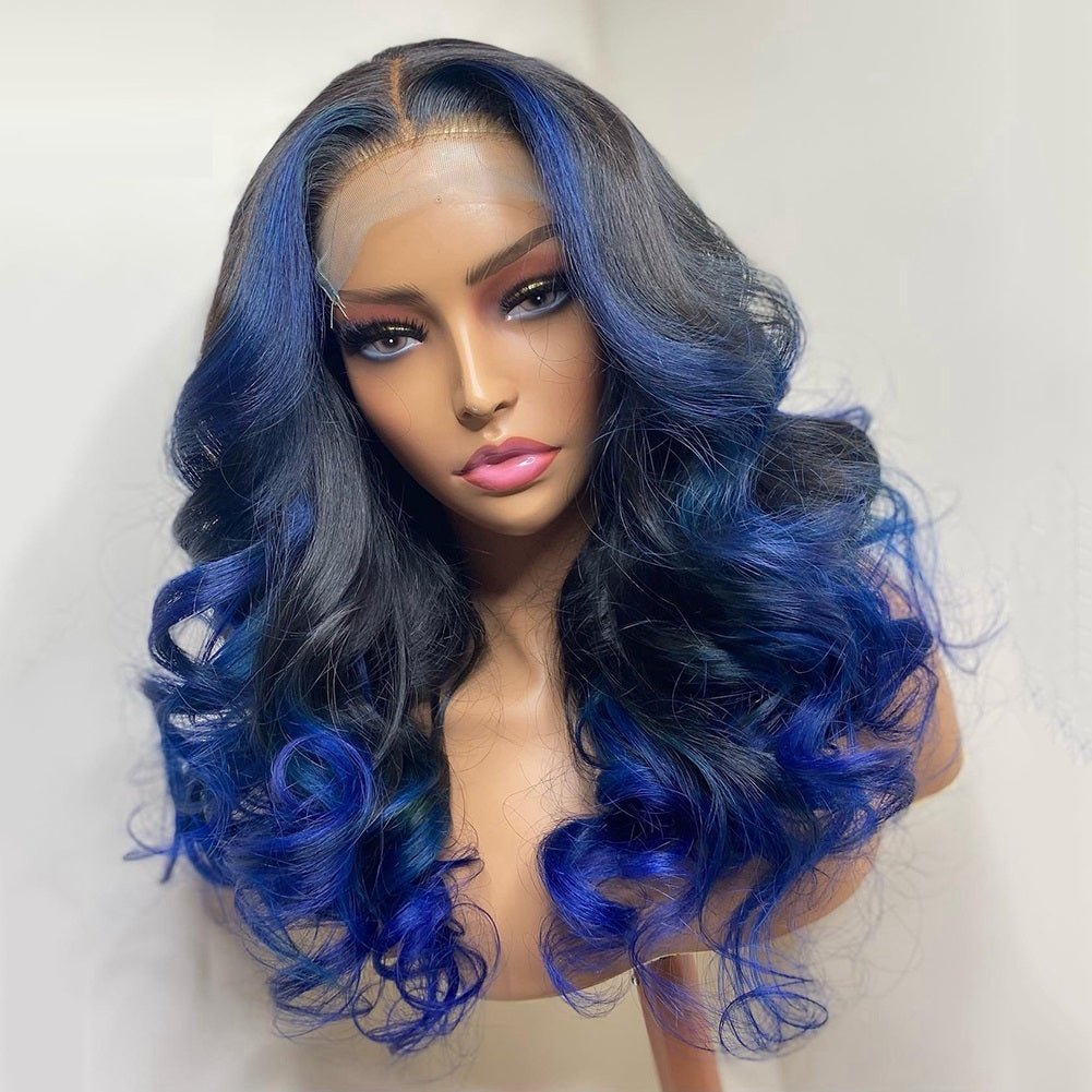 Custom Colour Pop: Human Hair Body Wave Wig - KINTSUGI