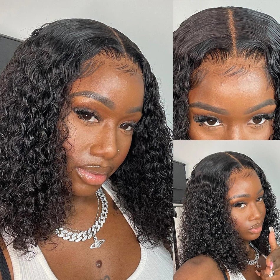 Curly Bob T - Part Lace Wig (High - Temperature Fibre) - KINTSUGI