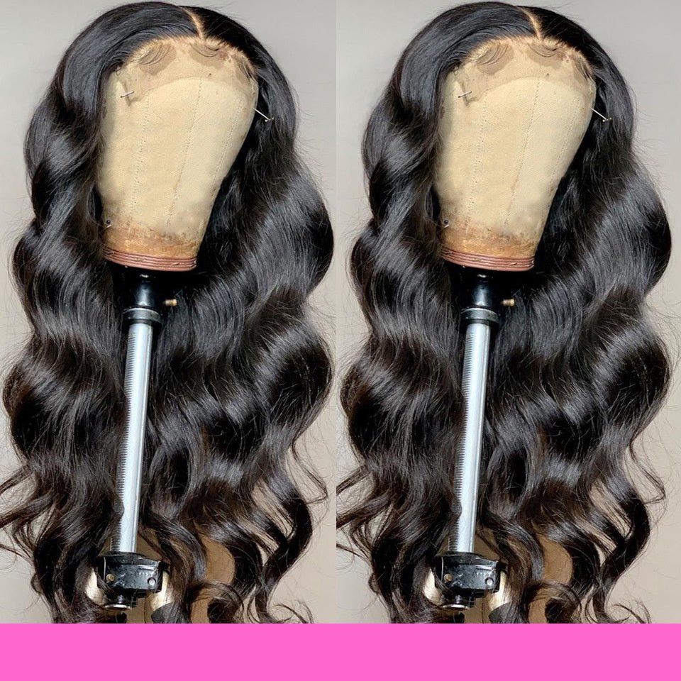 Luxury Body Wave 4x4 Closure Real Human Hair Wig - KINTSUGI