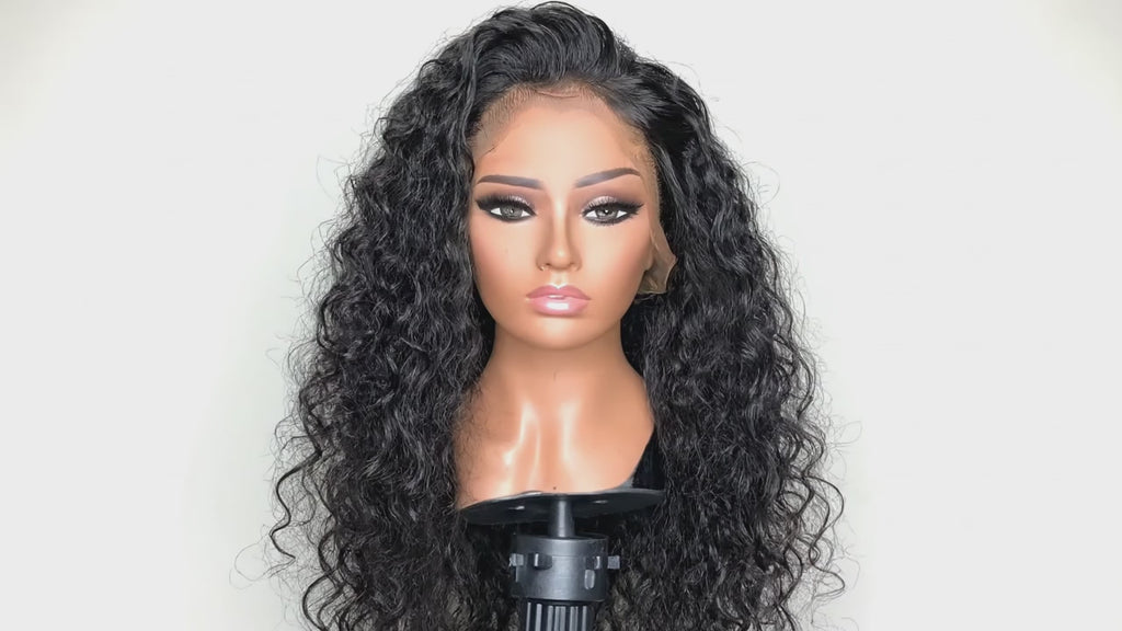 Voluminous Kinky Curl Wig (High-Temperature Fibre)
