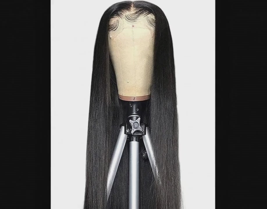 Sleek & Seamless: HD Lace Front Human Hair Wig